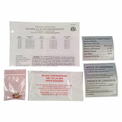 Gas Wall and Ceiling Unit Fuel Conversion Kits image